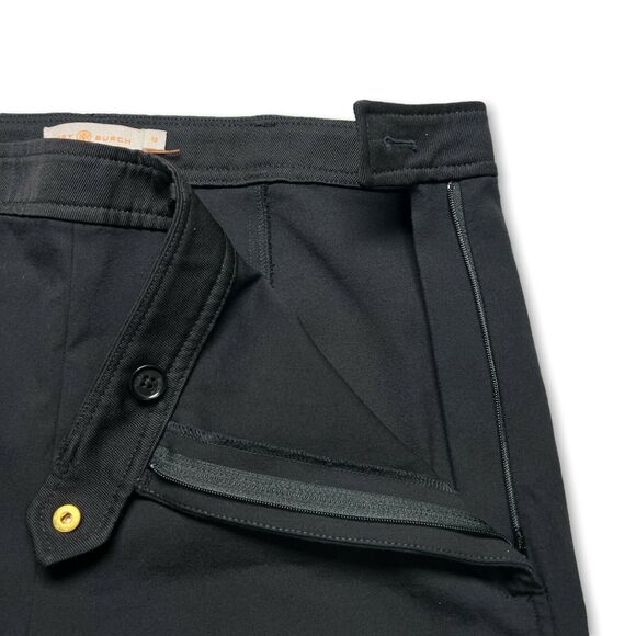 Tory Burch SIZE 12 High Rise Stretch Breech Black Equestrian Riding Pant - Picture 8 of 12
